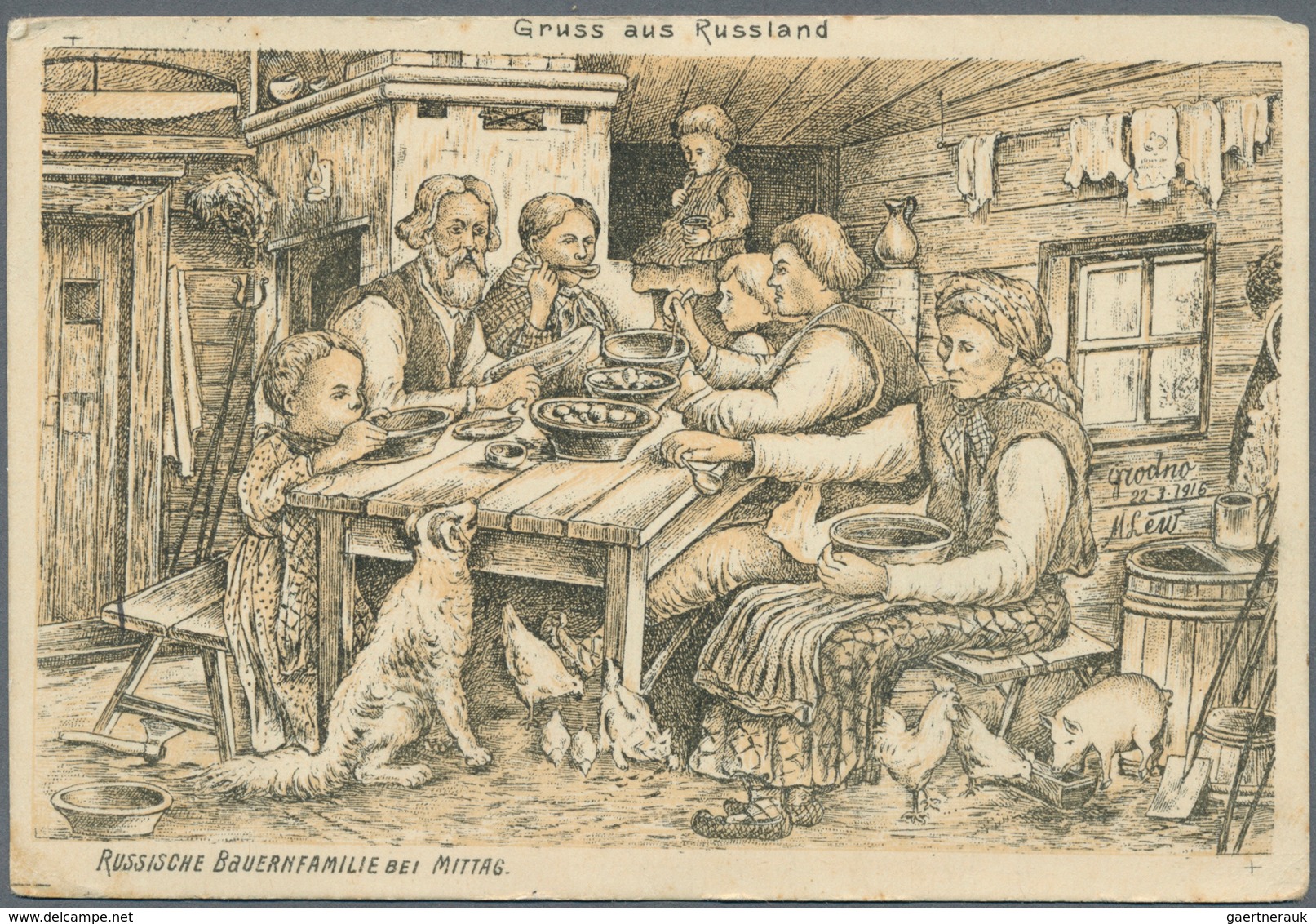 25708 Thematik: Tiere-Hunde / animals-dogs: 1870/2014 (ca.), enormous collection of covers/cards in three
