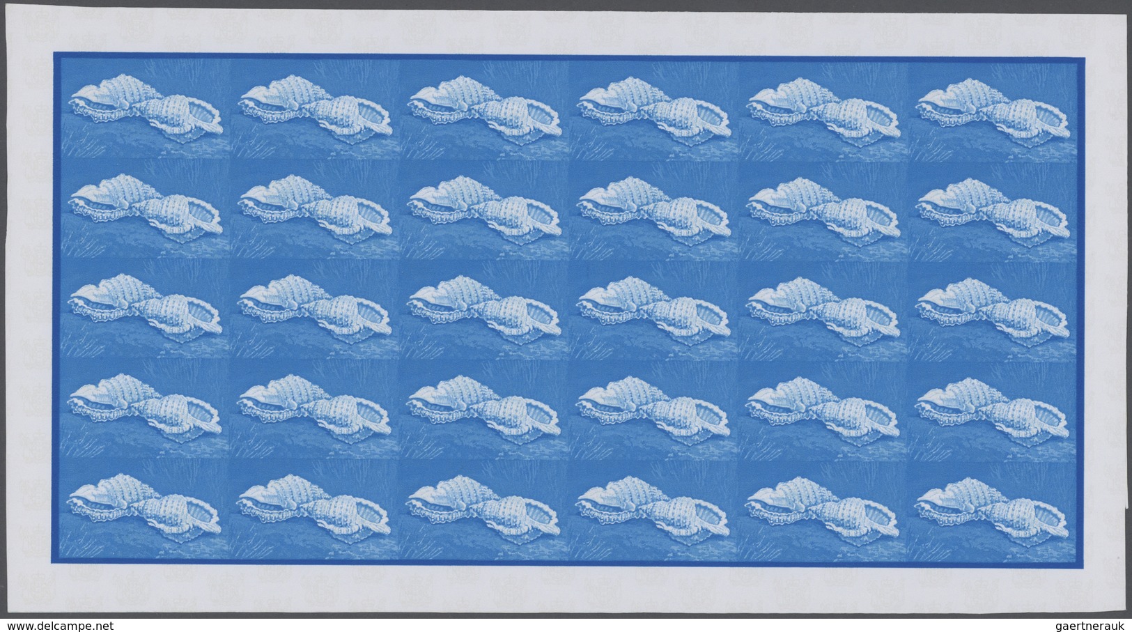 25749 Thematik: Tiere-Meerestiere-Muscheln / Animals-sea Animals-shells: 1974, Cook Islands. Progressive P - Coquillages