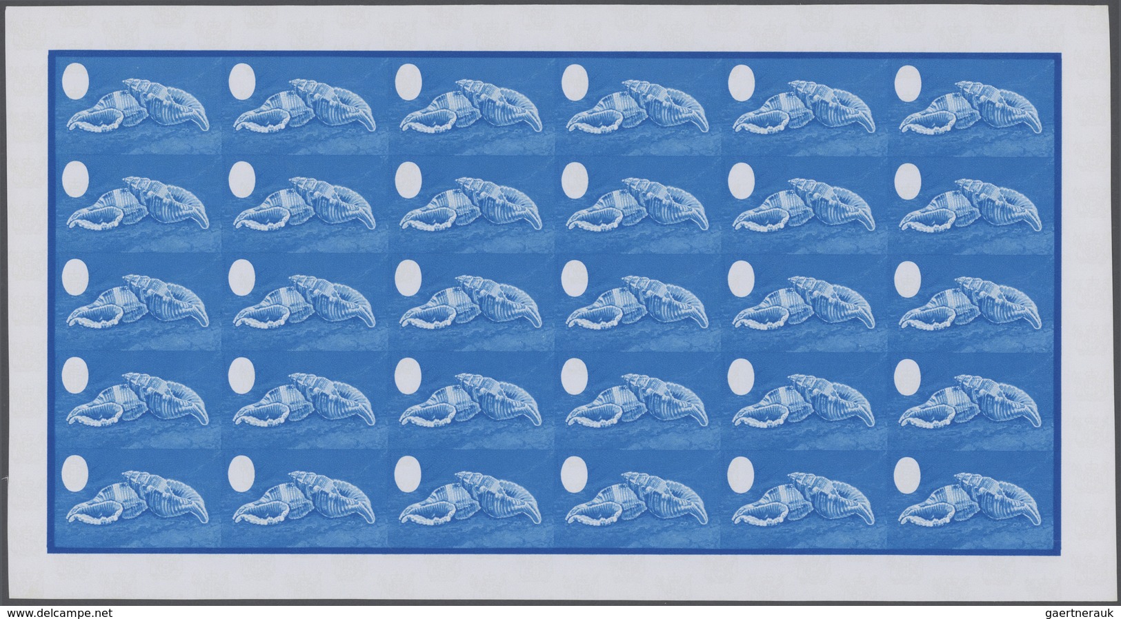 25750 Thematik: Tiere-Meerestiere-Muscheln / Animals-sea Animals-shells: 1974, Cook Islands. Progressive P - Coquillages