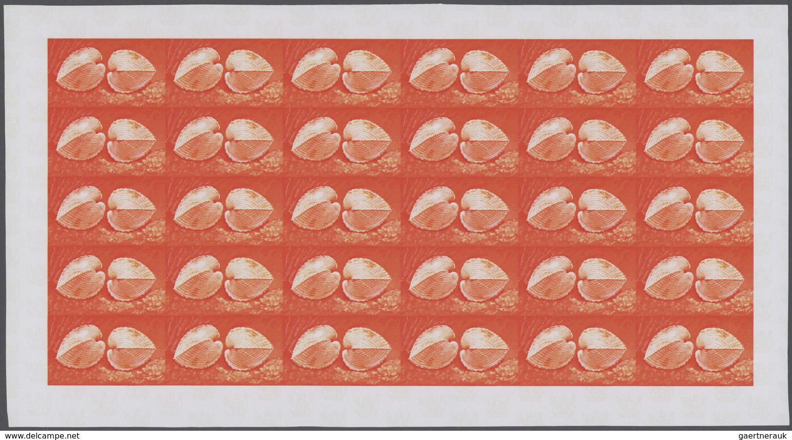 25754 Thematik: Tiere-Meerestiere-Muscheln / Animals-sea Animals-shells: 1974, Cook Islands. Progressive P - Coquillages