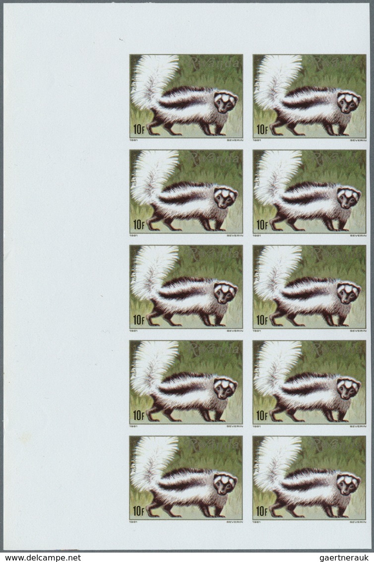 25778 Thematik: Tiere-Säugetiere / Animals-mammals: 1970/2000 (ca.), Assortment Of 65 Positions Incl. Spec - Autres & Non Classés