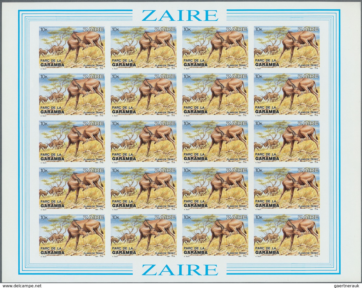 25783 Thematik: Tiere-Schalwild / Animals- Stag,chamois...: 1960/2000 (approx), Various Countries. Accumulat - Gibier