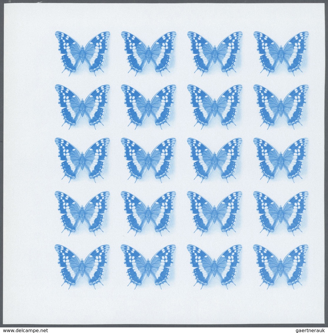 25802 Thematik: Tiere-Schmetterlinge / Animals-butterflies: 1979, Rwanda. Progressive Proofs Set For The B - Papillons