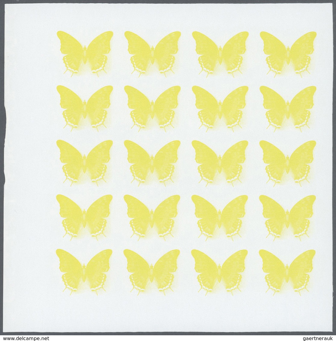 25802 Thematik: Tiere-Schmetterlinge / Animals-butterflies: 1979, Rwanda. Progressive Proofs Set For The B - Papillons