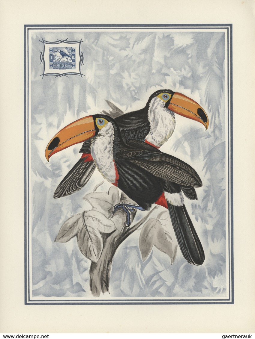 25816 Thematik: Tiere-Vögel / animals-birds: 1949, France. "LES OISEAUX et le Timbre-Poste par Mme Duprat-