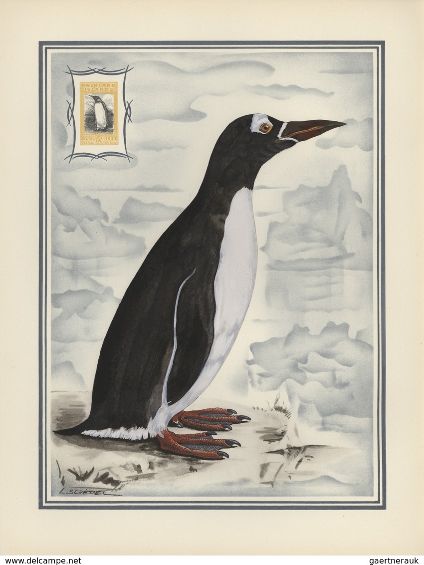 25816 Thematik: Tiere-Vögel / animals-birds: 1949, France. "LES OISEAUX et le Timbre-Poste par Mme Duprat-
