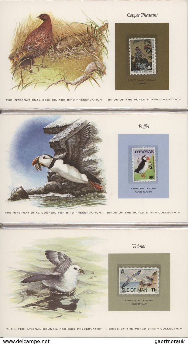 25820 Thematik: Tiere-Vögel / Animals-birds: 1960's-80's Ca.: "Birds Of The World" Stamp Collection With M - Autres & Non Classés
