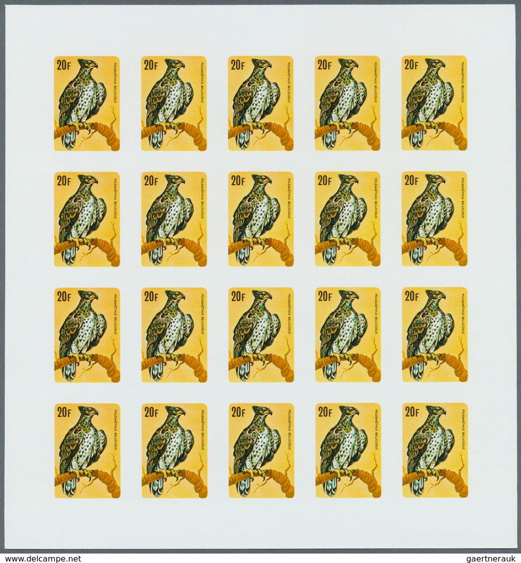 25832 Thematik: Tiere-Vögel / Animals-birds: 1979, Burundi. Progressive Proofs Set Of Sheets For The BIRDS - Autres & Non Classés