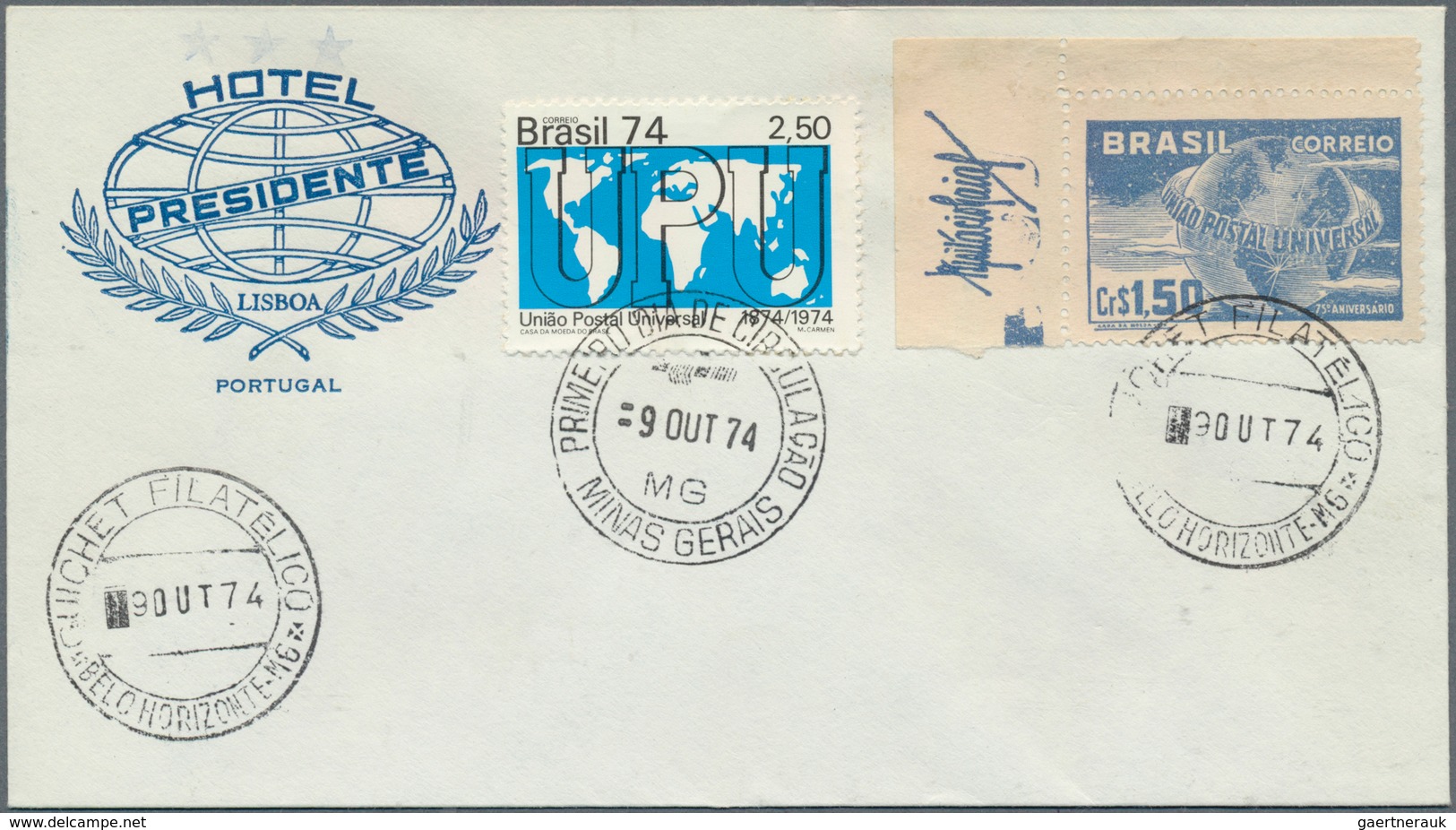 25861 Thematik: UPU / United Postal Union: 1949/1979, Accumulation Of Apprx. 180 Thematic Covers/cards Wit - U.P.U.
