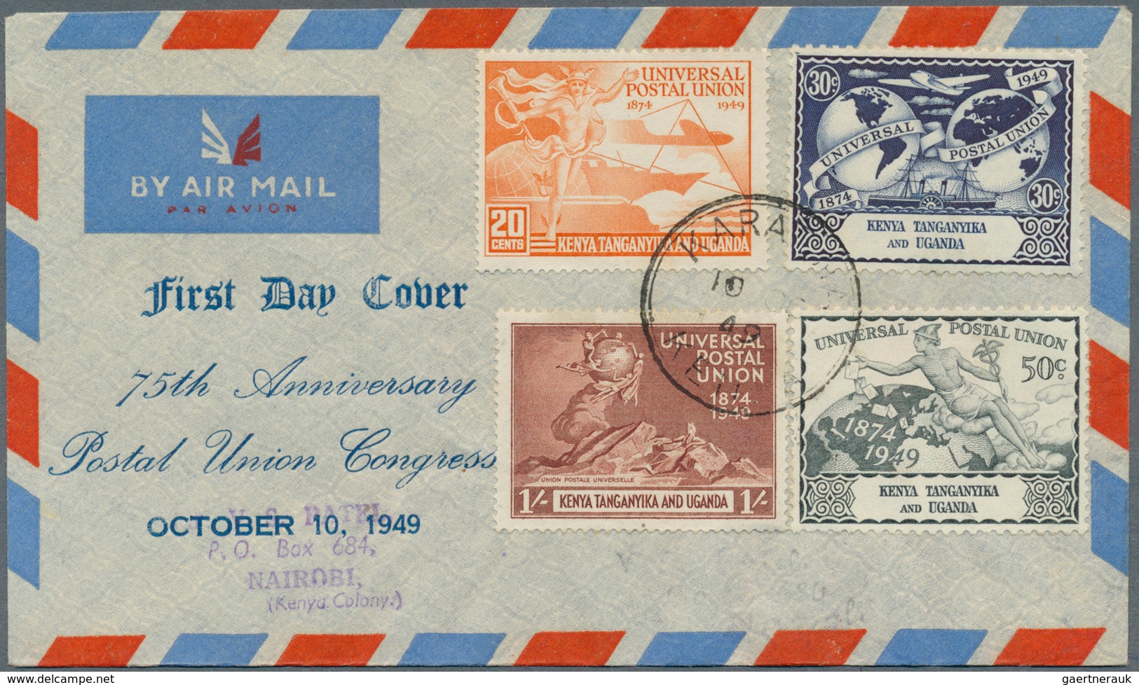 25861 Thematik: UPU / United Postal Union: 1949/1979, Accumulation Of Apprx. 180 Thematic Covers/cards Wit - U.P.U.