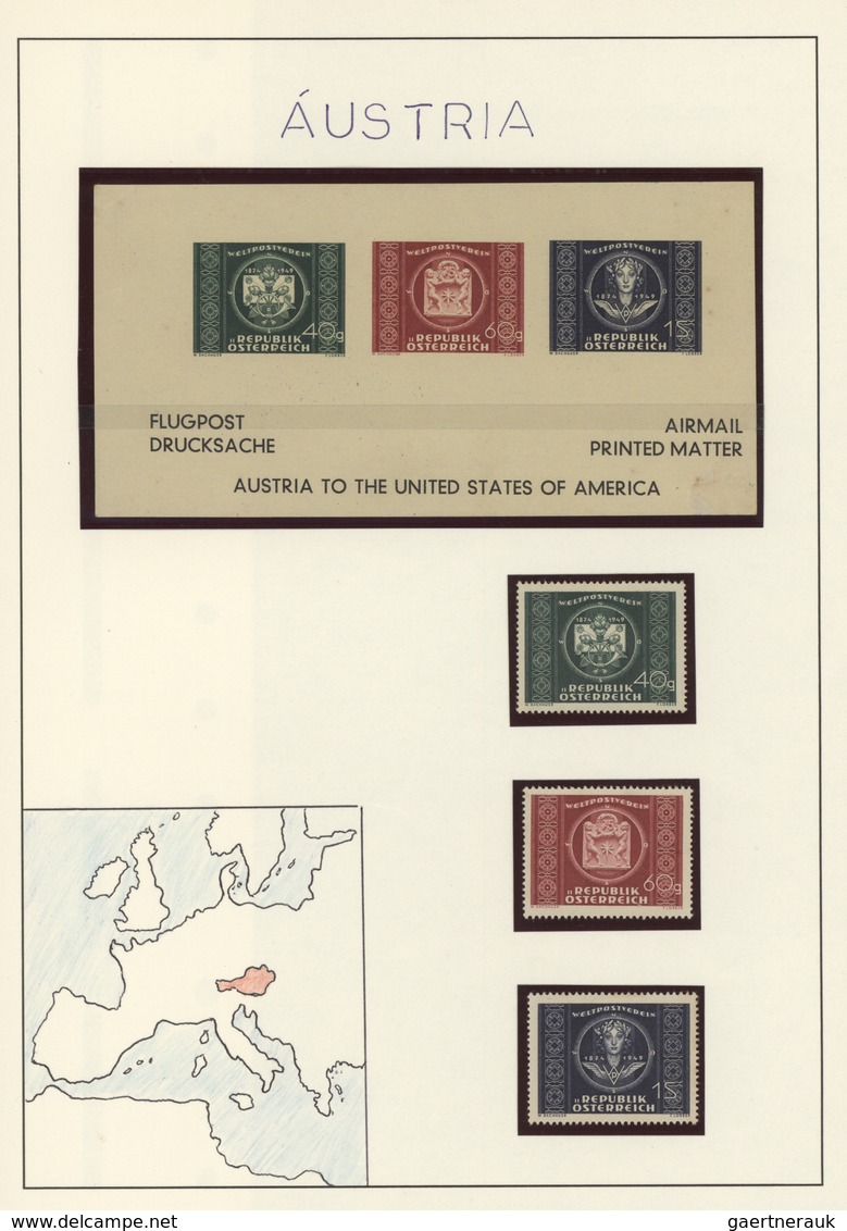 25863 Thematik: UPU / United Postal Union: 1949, 75th Anniversary Of UPU, Unused Collection Of Apprx. 175 - U.P.U.