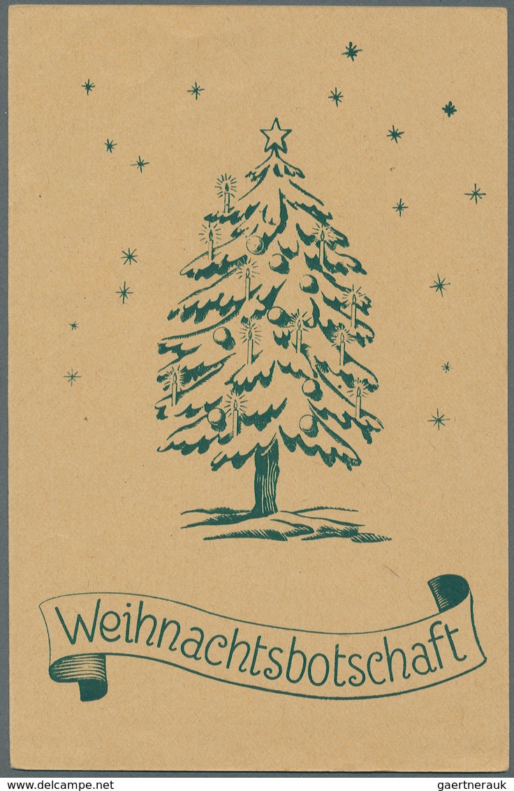 25882 Thematik: Weihnachten / christmas: 1810/1996 (ca.), Europa/Übersee, Sammlung von 134 meist versch. B