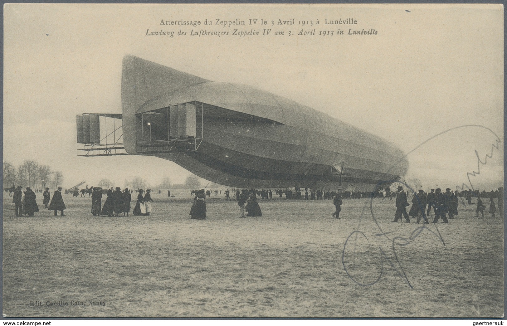 25903 Thematik: Zeppelin / Zeppelin: 1905/1939, Reichhaltige Sammlung Mit Postkarten, Dabei U. A. Auch Ein - Zeppelins
