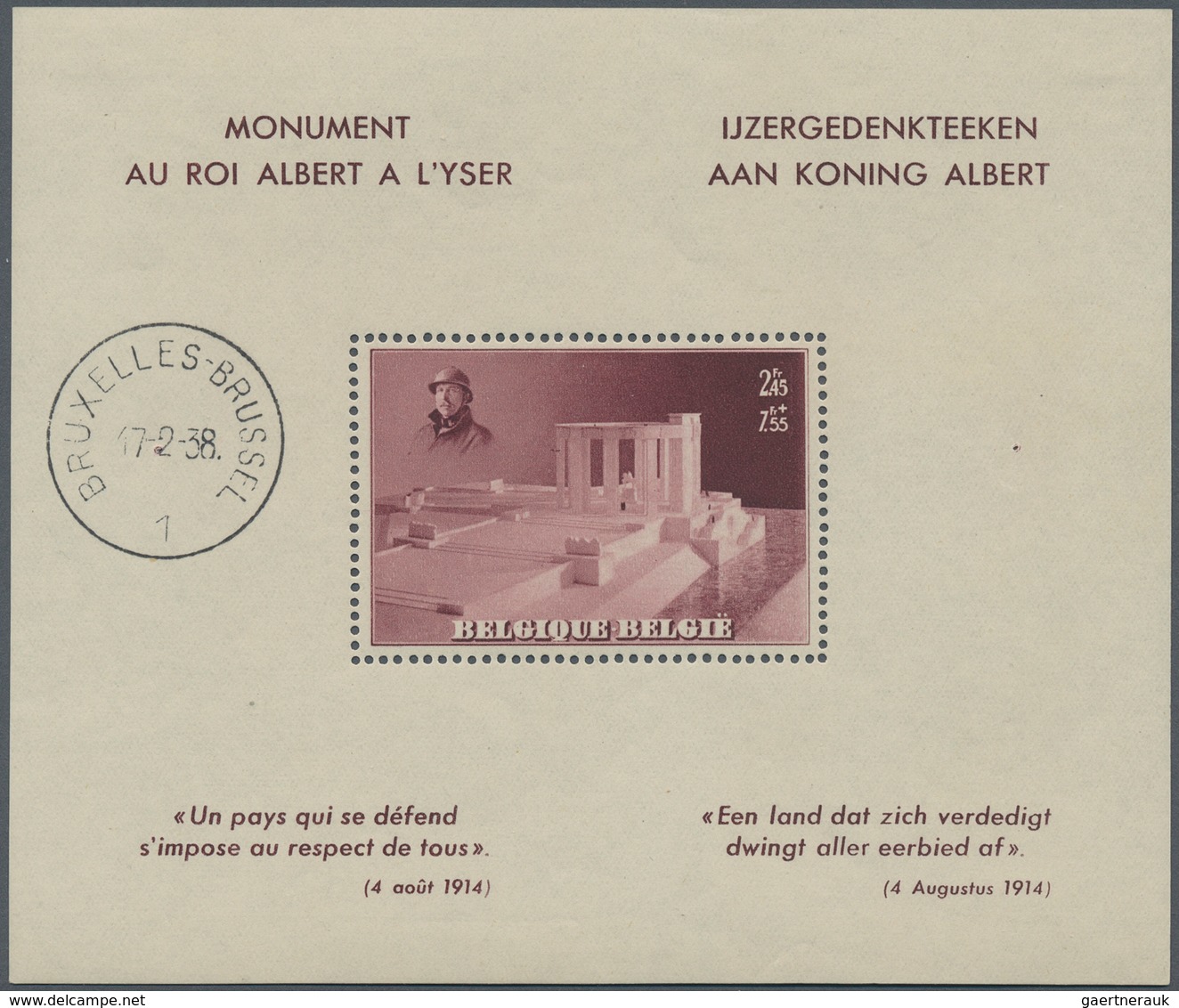 26109 Belgien: 1924 up to now (approx). Box with souvenir and miniature sheets only, several hundred piece