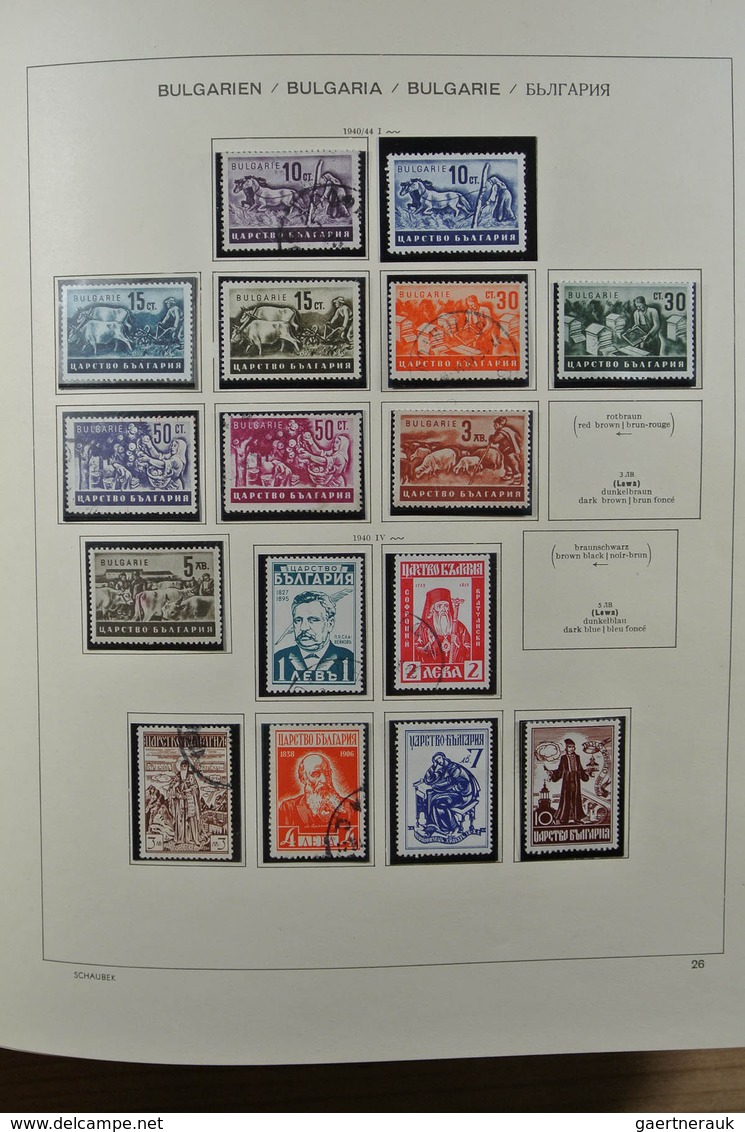 26183 Bulgarien: 1879-1983. Very powerful nearly complete mint and used collection, very many better singl