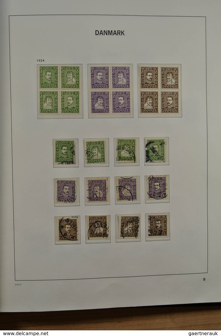 26218 Dänemark: 1851-1979. Mostly used collection Denmark 1851-1979 in Davo album. Collection contains bet