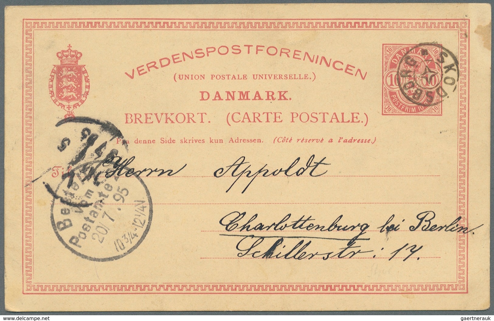 26229 Dänemark: 1866-1945 (meist), Interresanter Posten Von über 250 Belegen Mit Besseren Stempeln, Sowie - Lettres & Documents