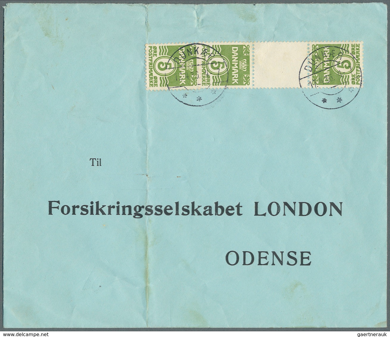 26229 Dänemark: 1866-1945 (meist), interresanter Posten von über 250 Belegen mit besseren Stempeln, sowie