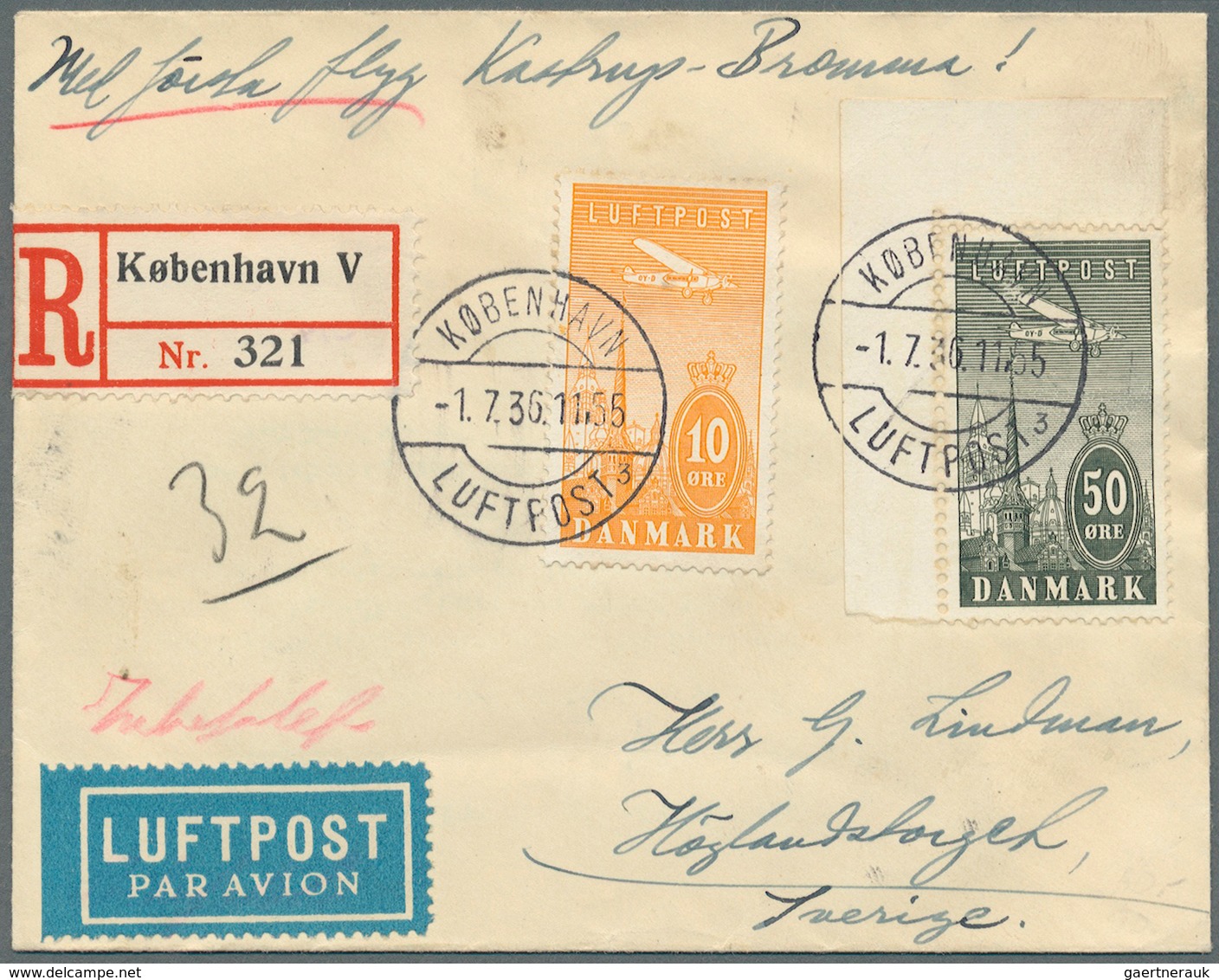 26229 Dänemark: 1866-1945 (meist), interresanter Posten von über 250 Belegen mit besseren Stempeln, sowie