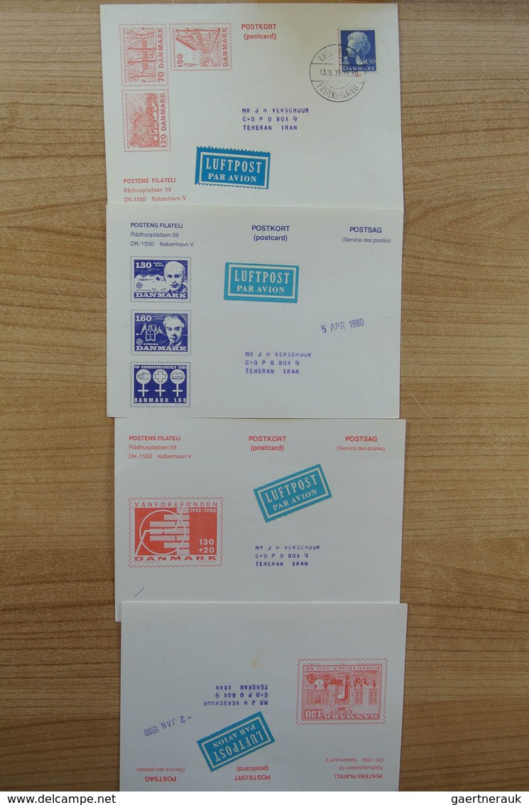 26236 Dänemark: 1900-1980. Wonderful variety of covers and first day covers, also announcement sheets of t