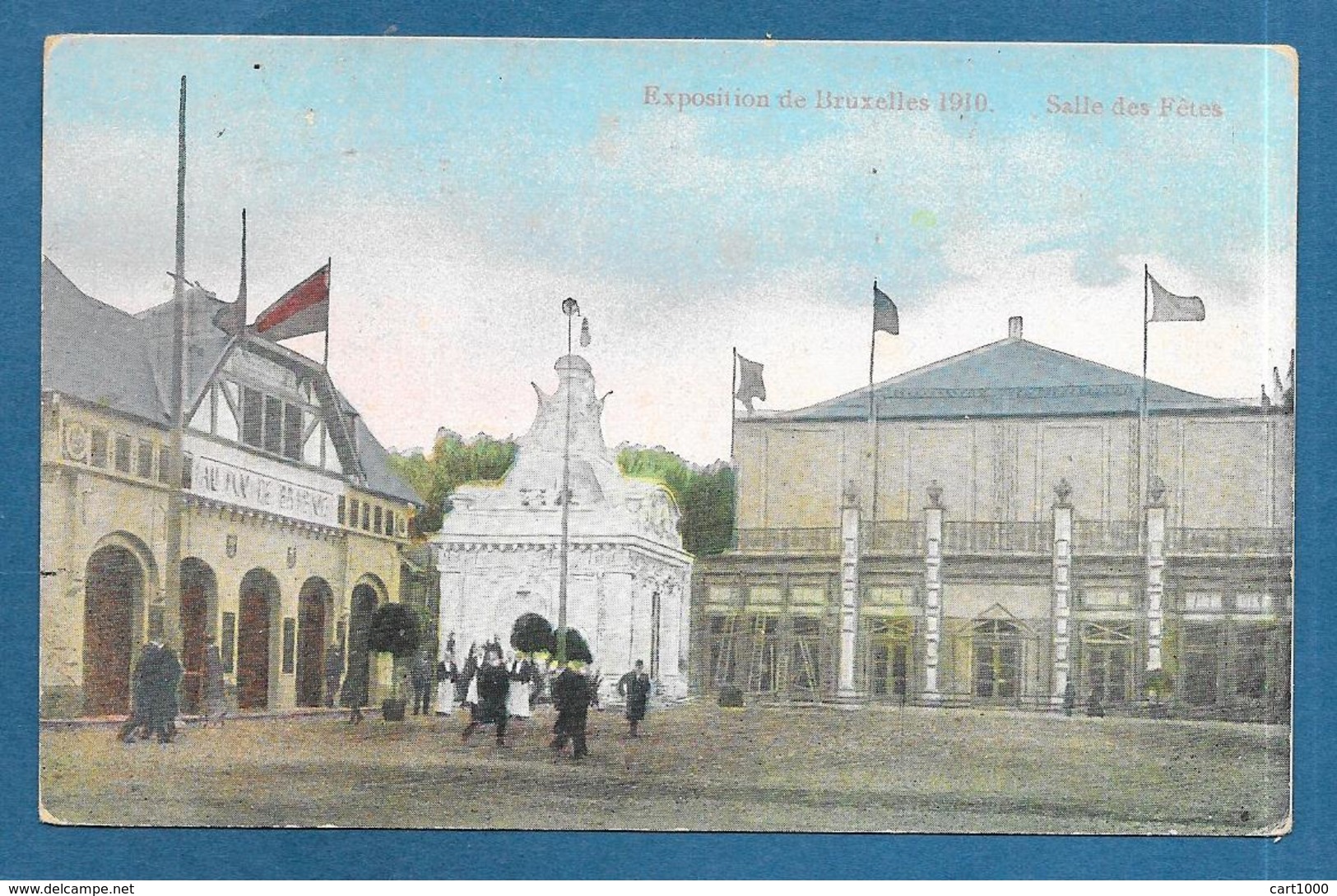 EXPOSITION DE BRUXELLES 1910 SALLES DES FETES - Expositions Universelles