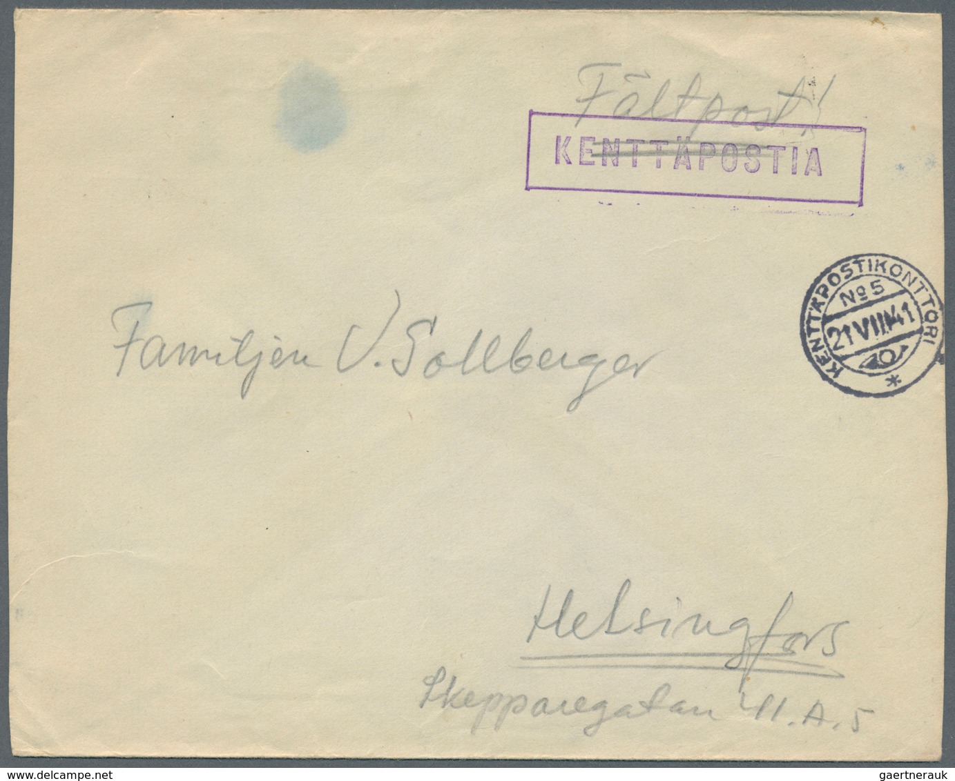 26338 Finnland - Stempel: 1880/1950, Gut 1000 Belege mit Schwerpunkt bei den Stempeln. Dabei Paketkarten a