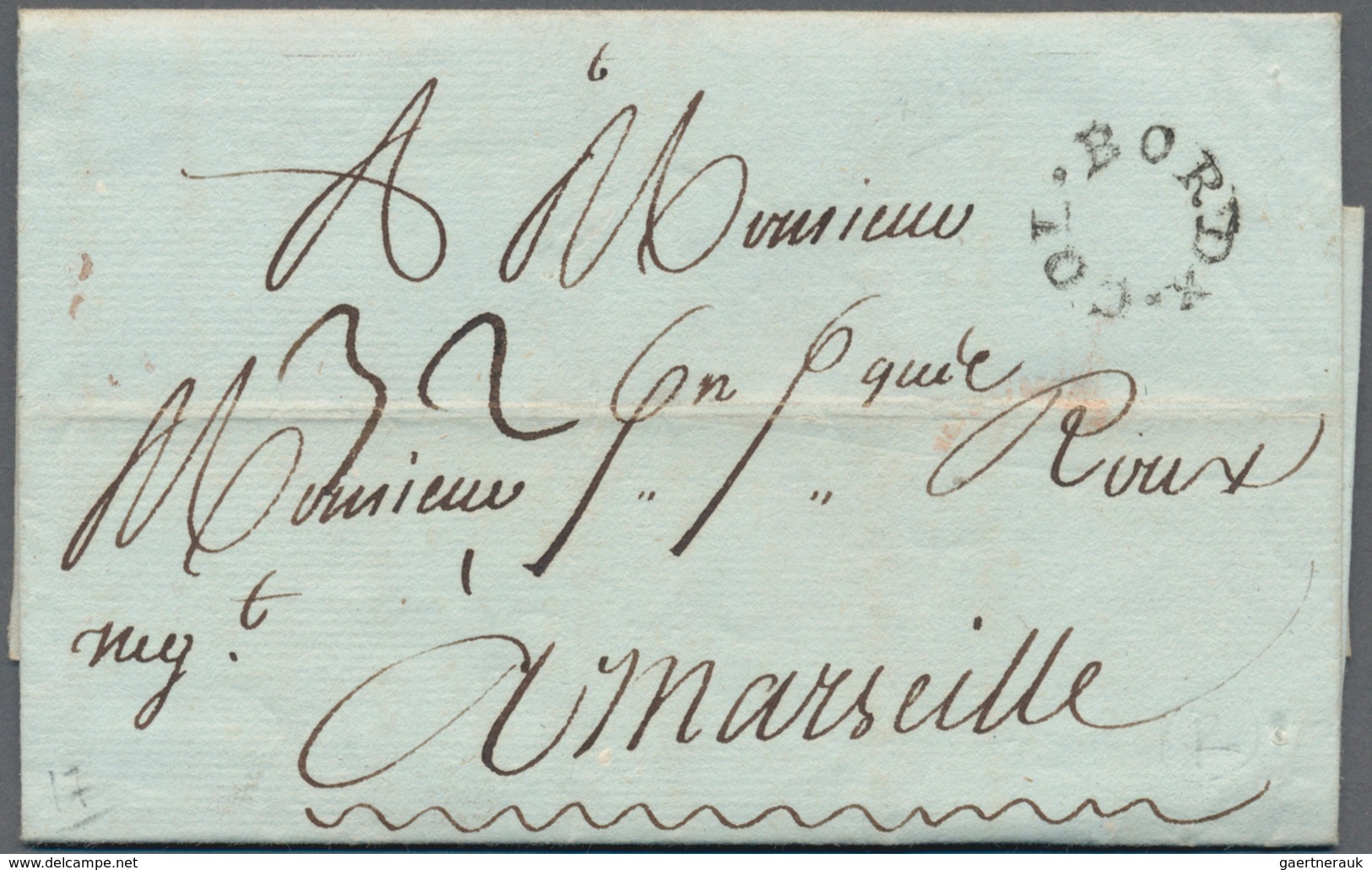 26348 Frankreich - Vorphilatelie: 1720/1870 (ca.), enormous accumulation of apprx. 1.000 (roughly estimate