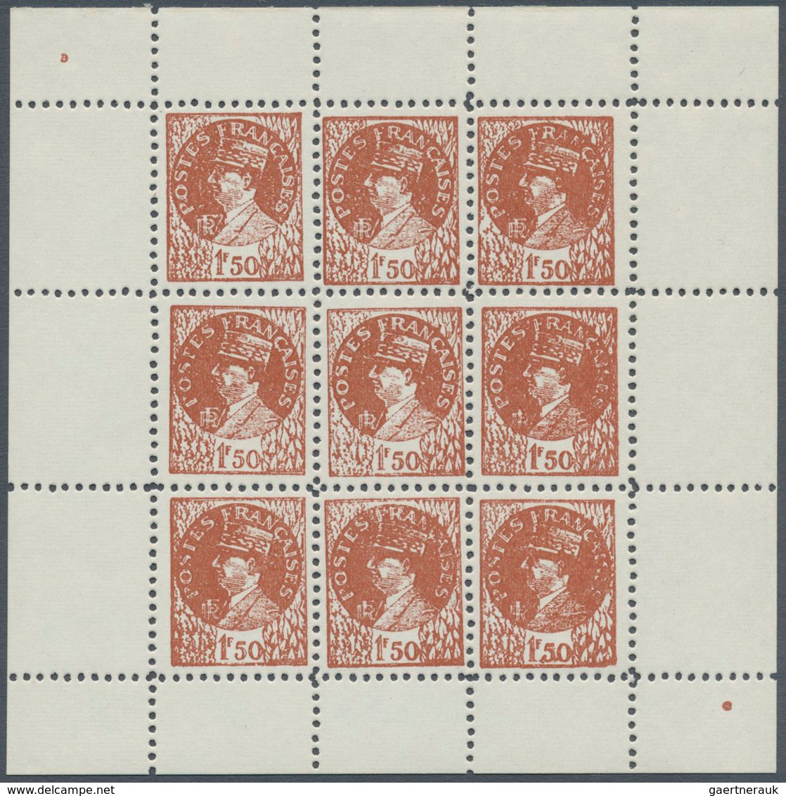 26377 Frankreich: 1850/1950 (ca.), Miscellaneous Lot Incl. Better Stamps, Essais, Varieties, Some Colonies - Oblitérés