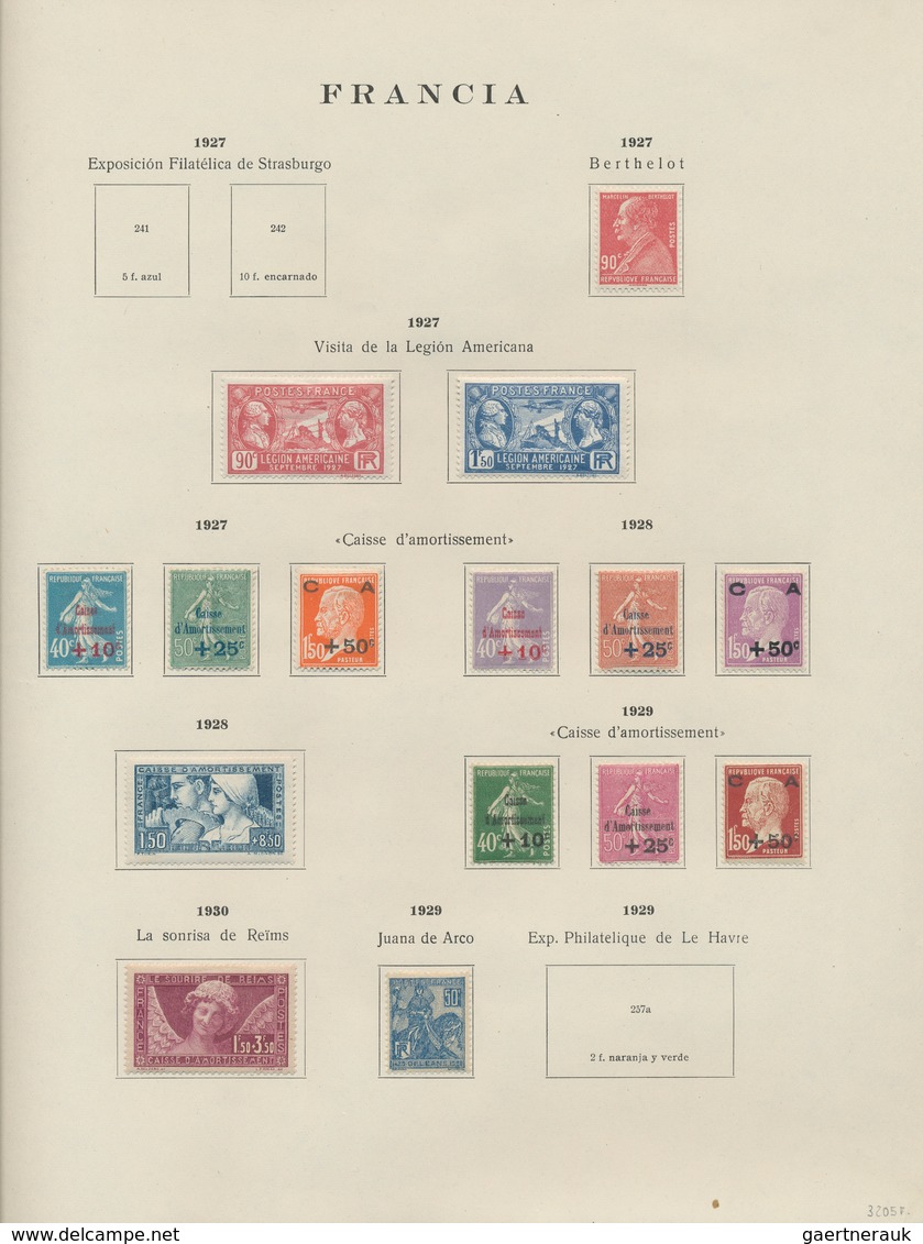 26393 Frankreich: 1859/1959, FRANCE AND COLONIES: Nice Remainder Collection Still With Several High Value - Oblitérés