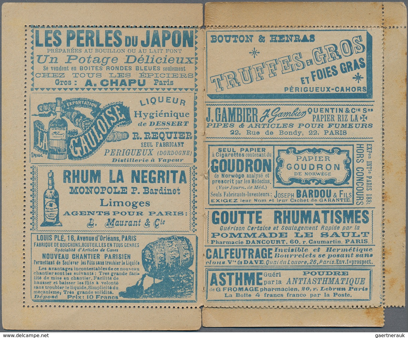 26407 Frankreich: 1871/1945 (ca.), Interesting Lot Of Ca. 90 Covers, Postcards And Postal Stationeries, Ma - Oblitérés