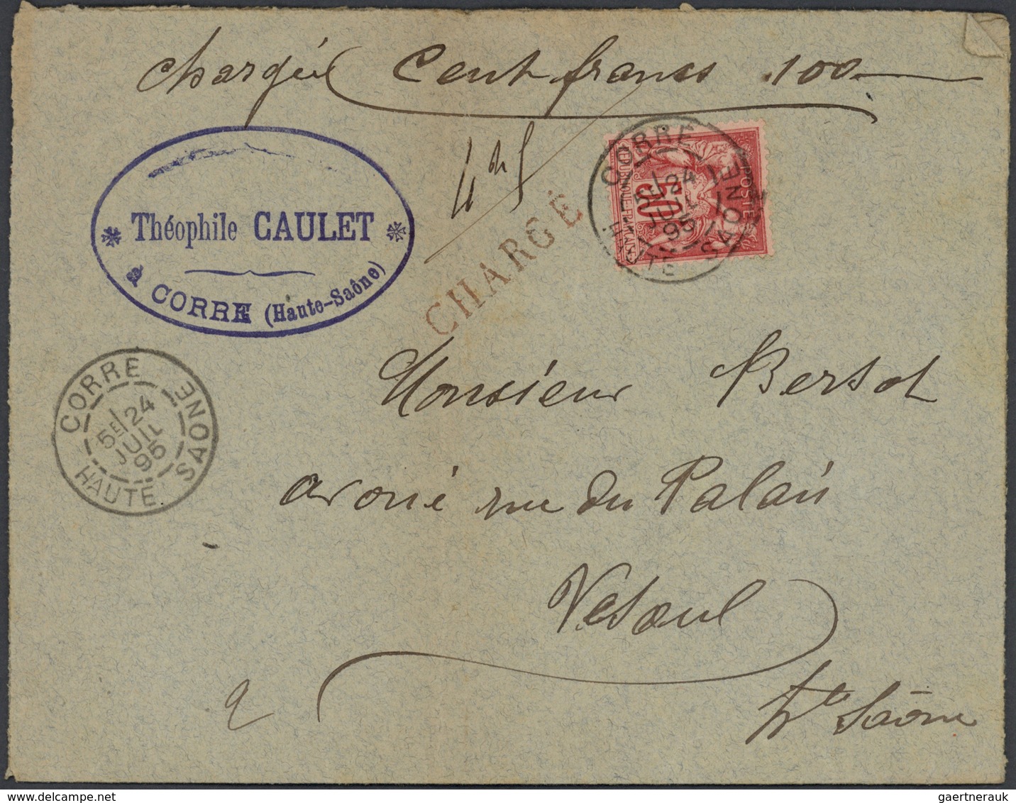 26415 Frankreich: 1880/1980 (ca.), Accumulation Of Apprx. 300 Covers/cards/stationeries, Varied Condition/ - Oblitérés