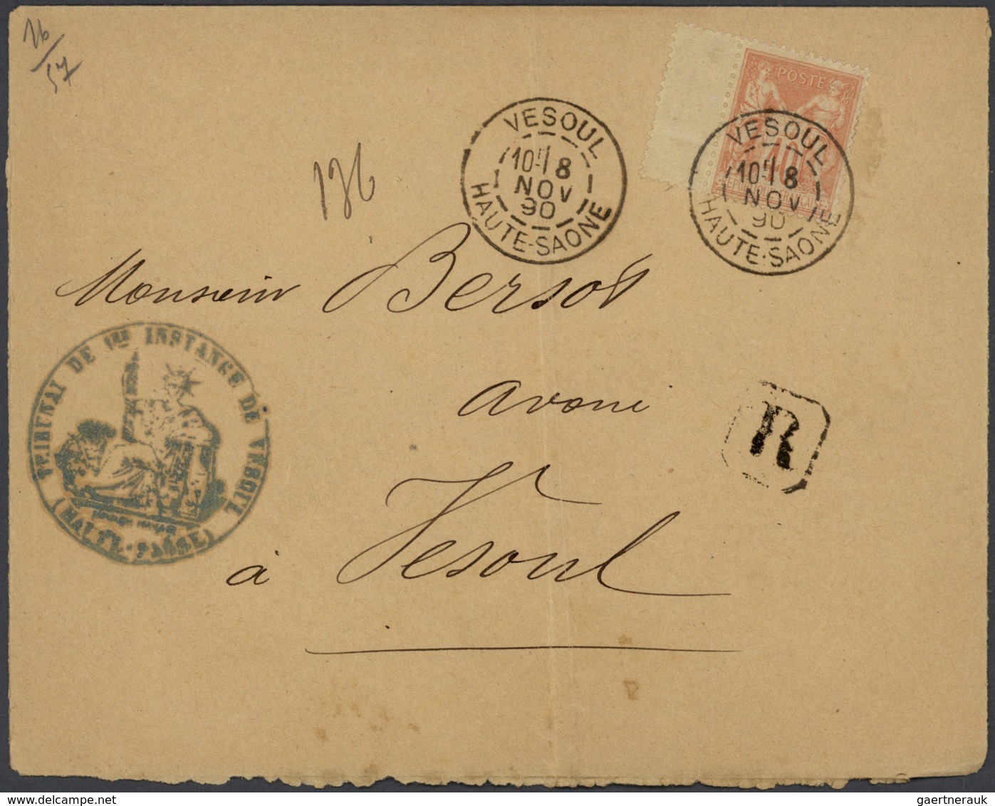 26415 Frankreich: 1880/1980 (ca.), accumulation of apprx. 300 covers/cards/stationeries, varied condition/