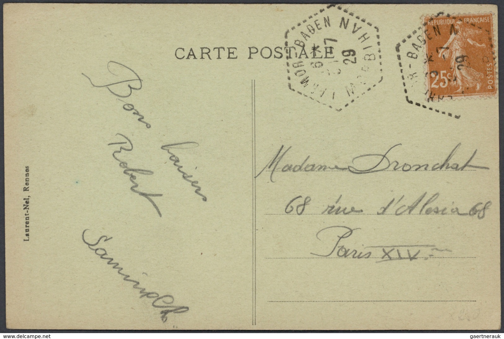 26415 Frankreich: 1880/1980 (ca.), accumulation of apprx. 300 covers/cards/stationeries, varied condition/