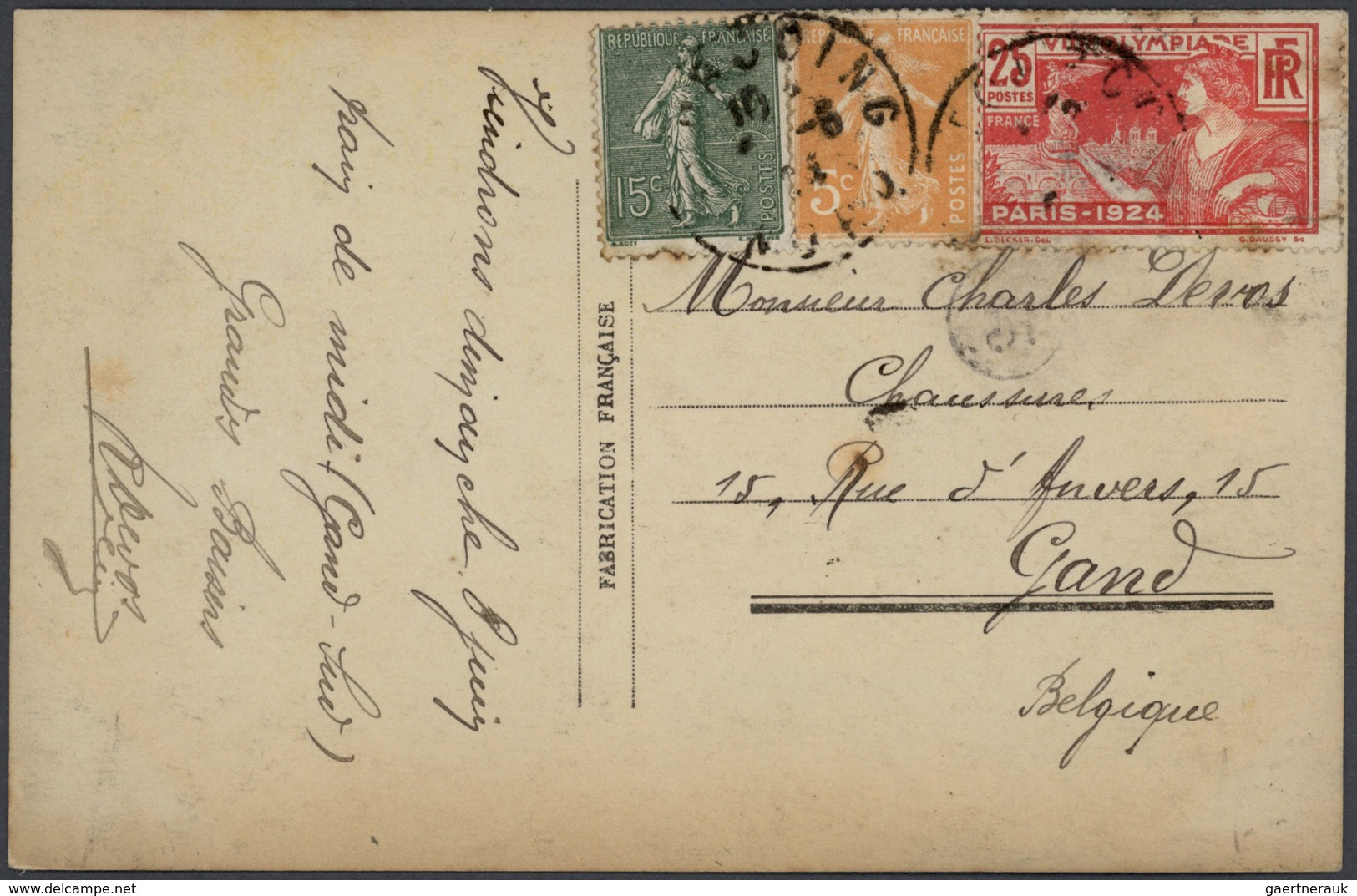 26415 Frankreich: 1880/1980 (ca.), accumulation of apprx. 300 covers/cards/stationeries, varied condition/