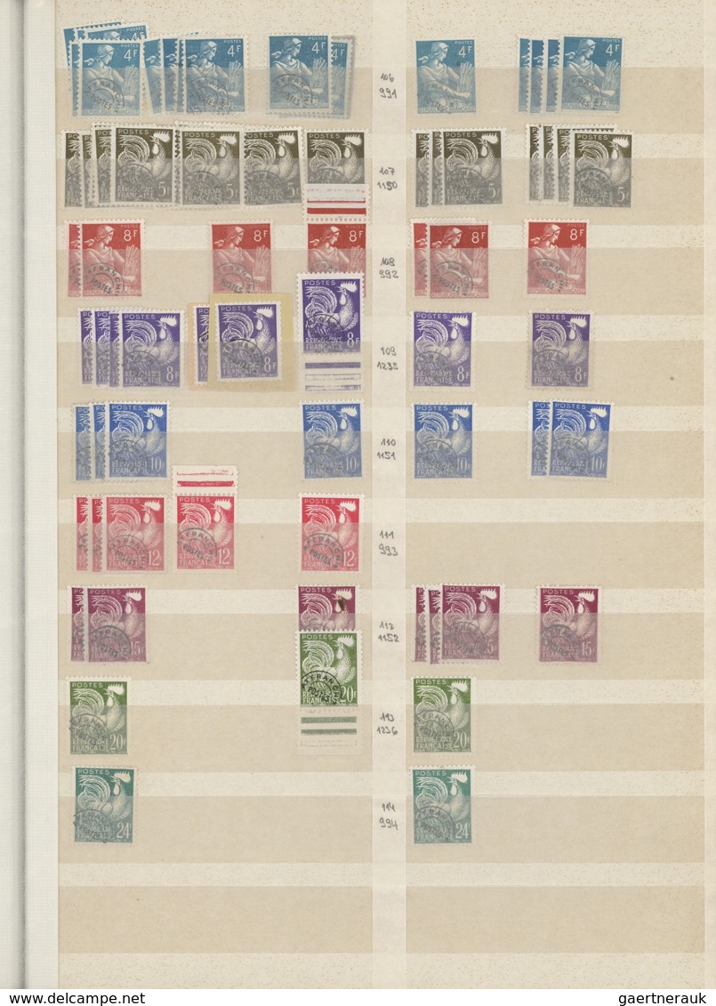 26491 Frankreich - Vorausentwertungen: 1900/1983, PRECANCELLATIONS (préoblitérés), Accumulation Of Apprx. - Sonstige & Ohne Zuordnung