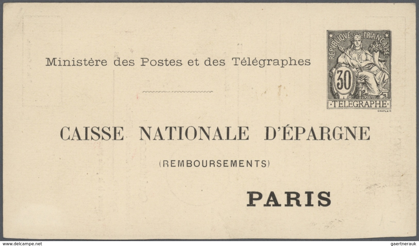 26520 Frankreich - Ganzsachen: 1875/1910 (ca.), Sammlung von etwa 140 alten Ganzsachen bzw. Postkarten-Vor