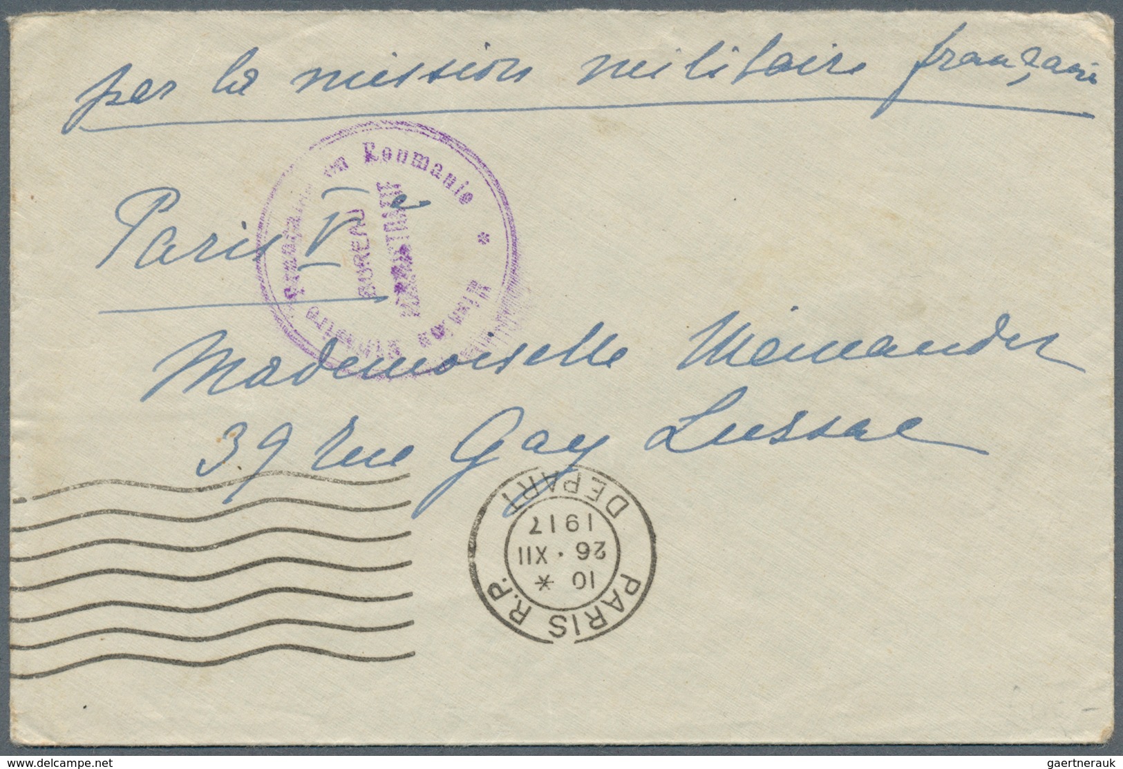 26529 Frankreich - Militärpost / Feldpost: 1808/1945 (ca.), Unusual Accumulation With 53 Military Covers I - Timbres De Franchise Militaire