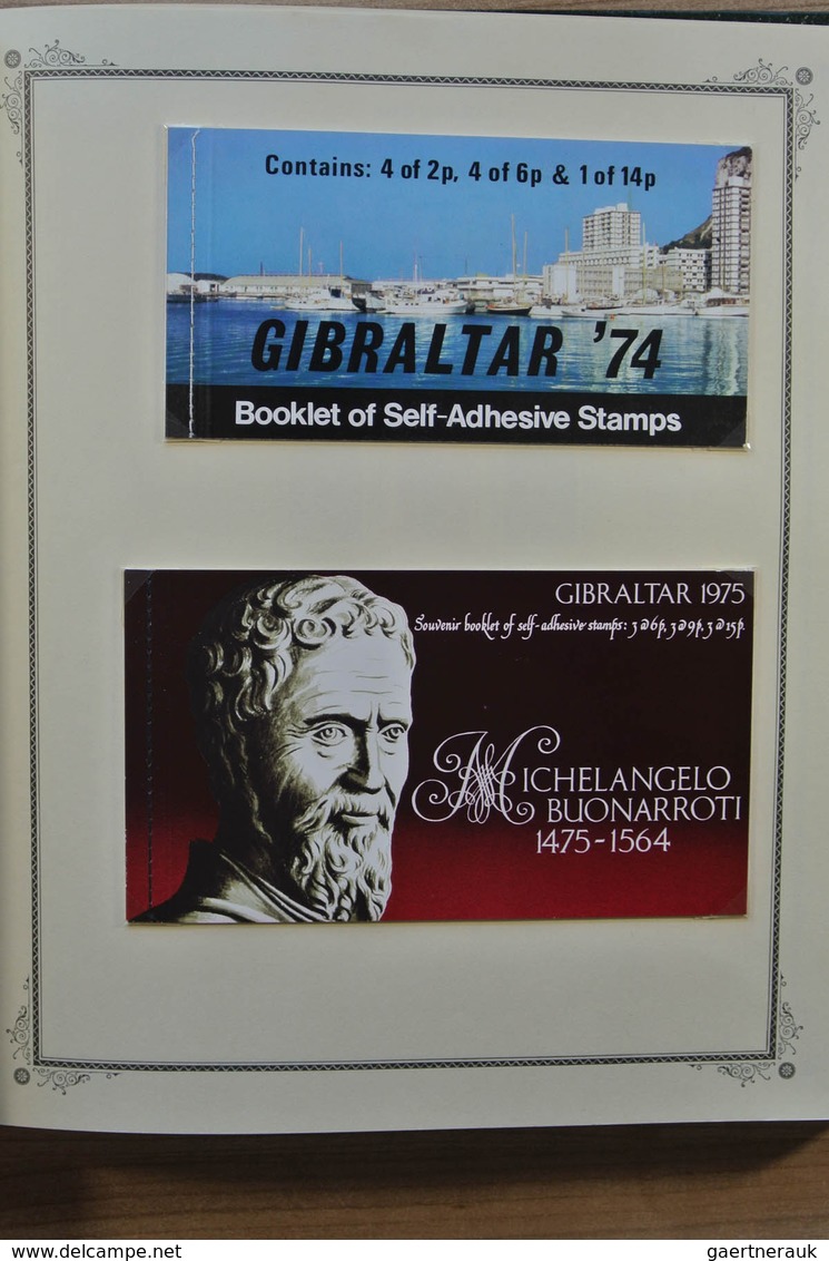 26551 Gibraltar: 1889-2002. MNH and mint hinged collection Gibraltar 1889-2002 in Scott album. Collection