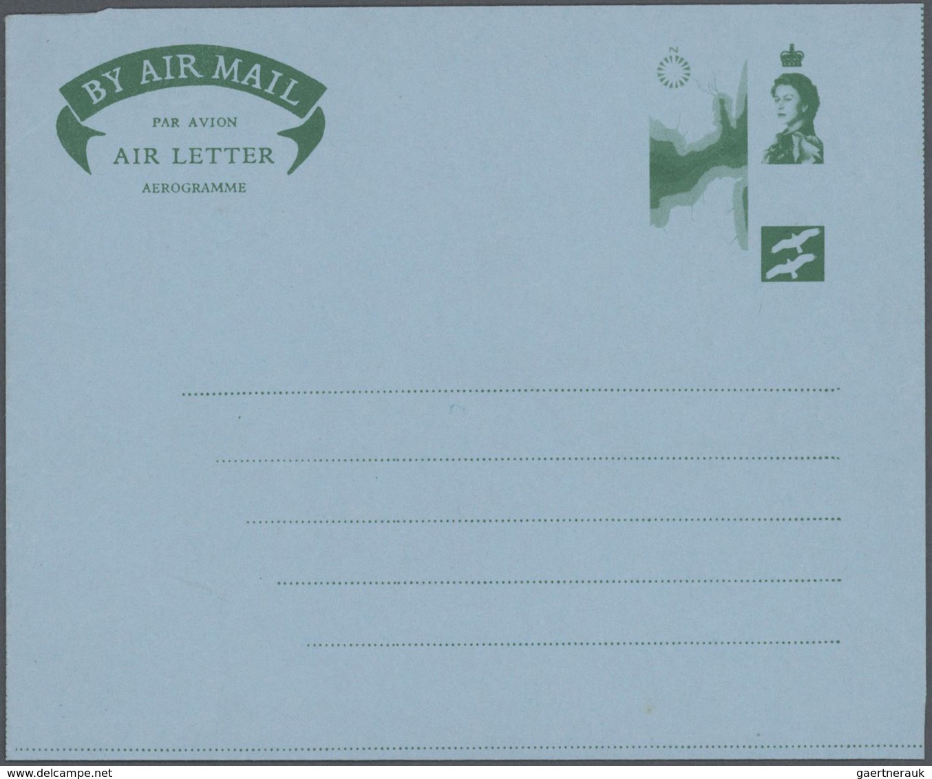 26567 Gibraltar - Ganzsachen: 1955/1979, Collection Of About 50 Airletters With Some Special Items Like Sh - Gibraltar