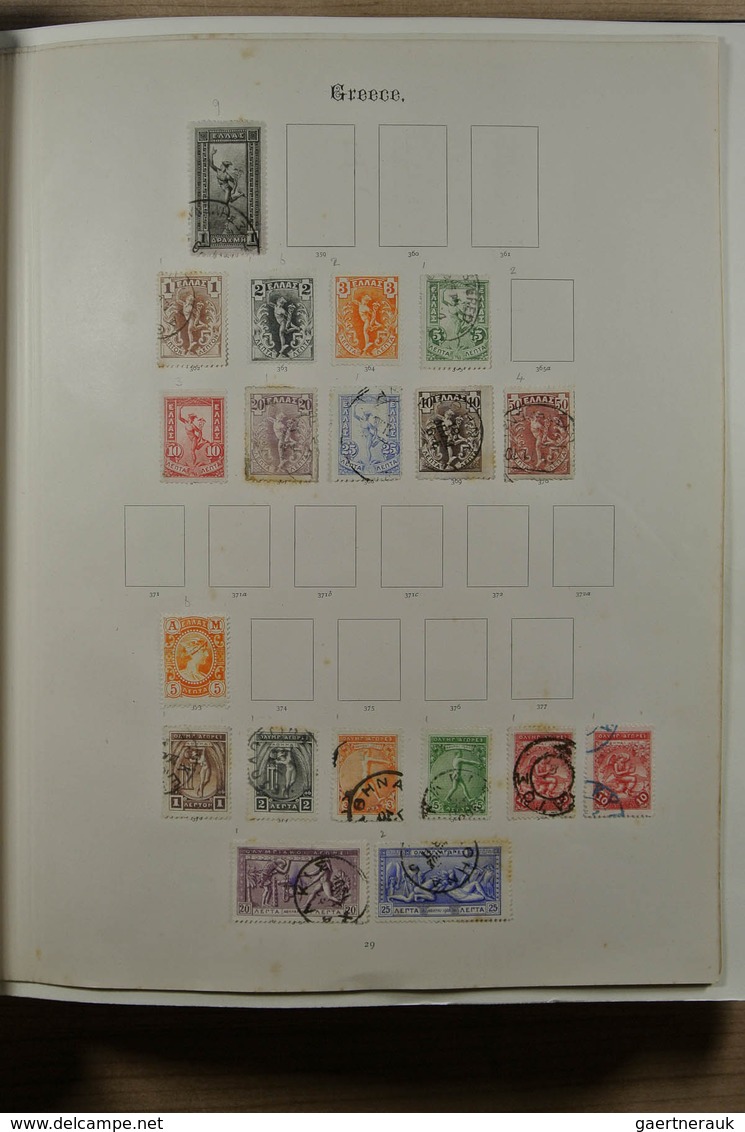 26576 Griechenland: 1861-1963. Nice mint and used collection, very much material incl. better classics, 20