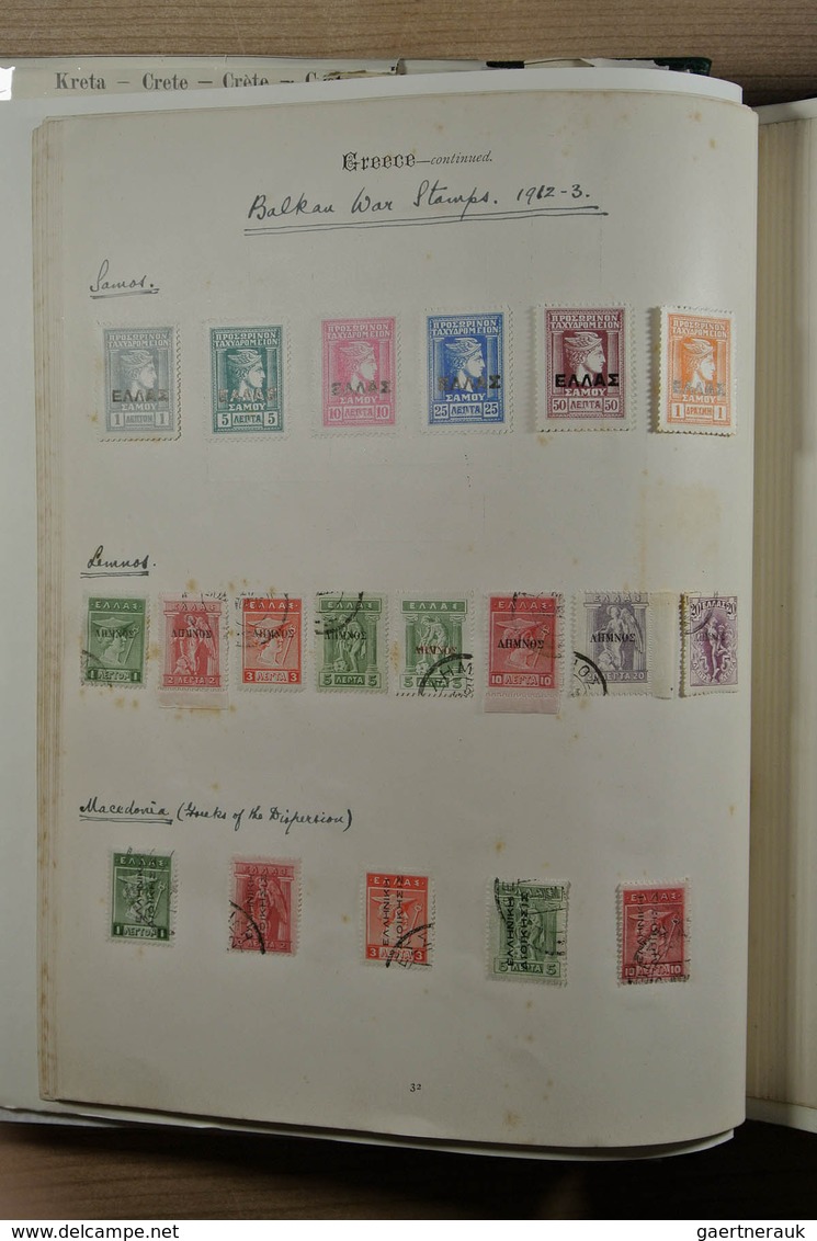 26576 Griechenland: 1861-1963. Nice mint and used collection, very much material incl. better classics, 20
