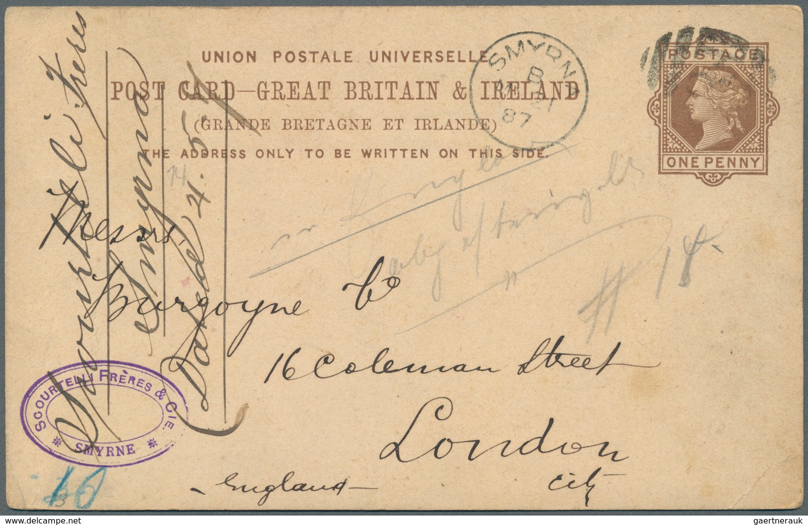 26635 Grossbritannien Und Kolonien: 1880's-1930's Ca., More Than 40 Postal Stationery Items From Great Bri - Autres & Non Classés