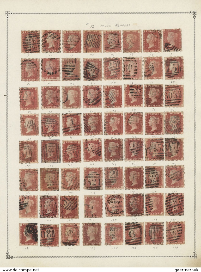 26650 Großbritannien: 1840/1987, Comprehensive And Specialised Collection In An Ancient Album, Showing An - Autres & Non Classés