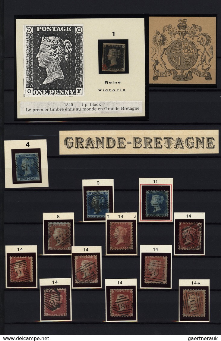 26652 Großbritannien: 1840/1981, Mainly Used Collection With Strength In The Classic And Semiclassic Issue - Autres & Non Classés