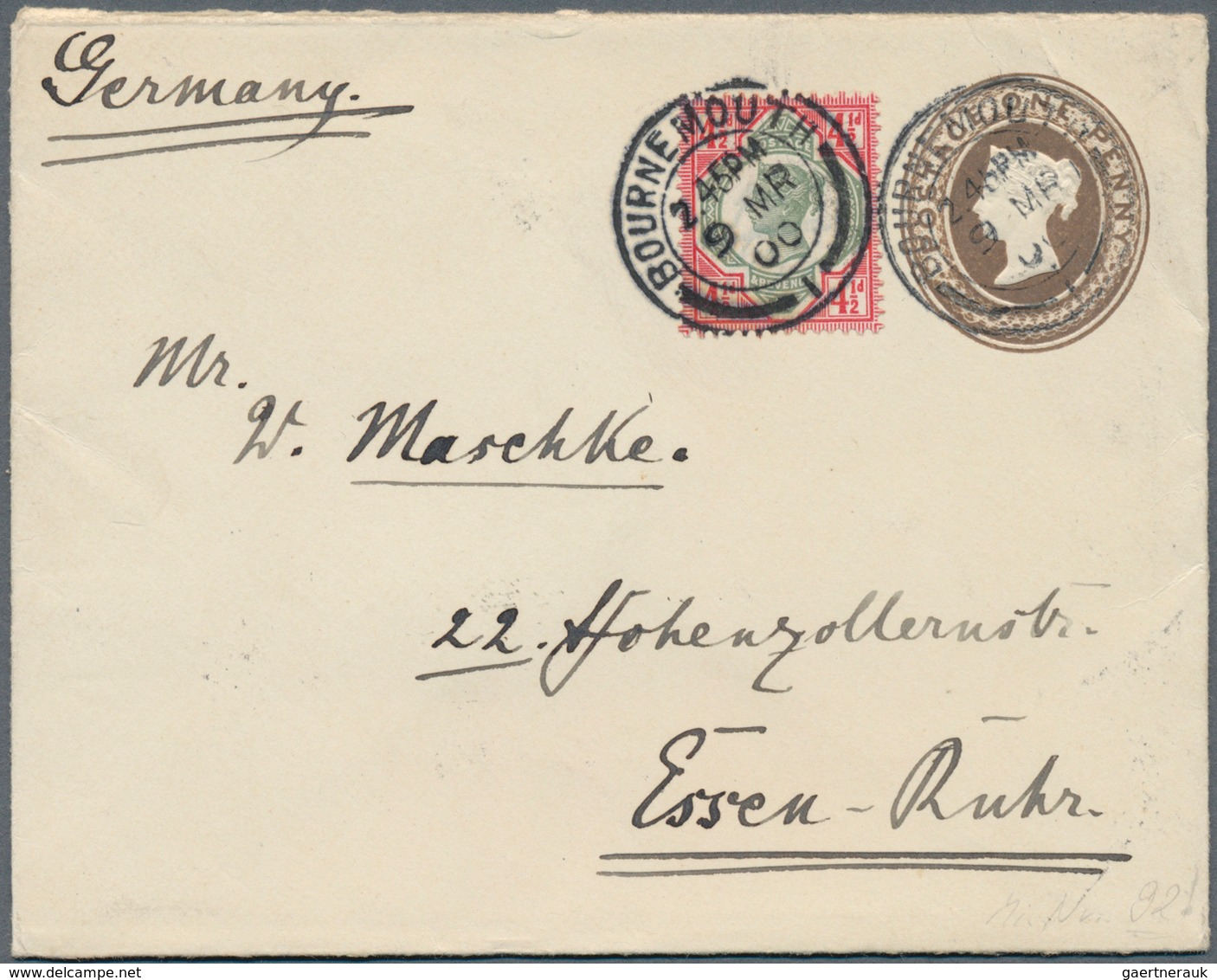 26655 Großbritannien: 1840/1960 (ca.), collection of apprx. 260 covers/cards/stationeries, from lettershee