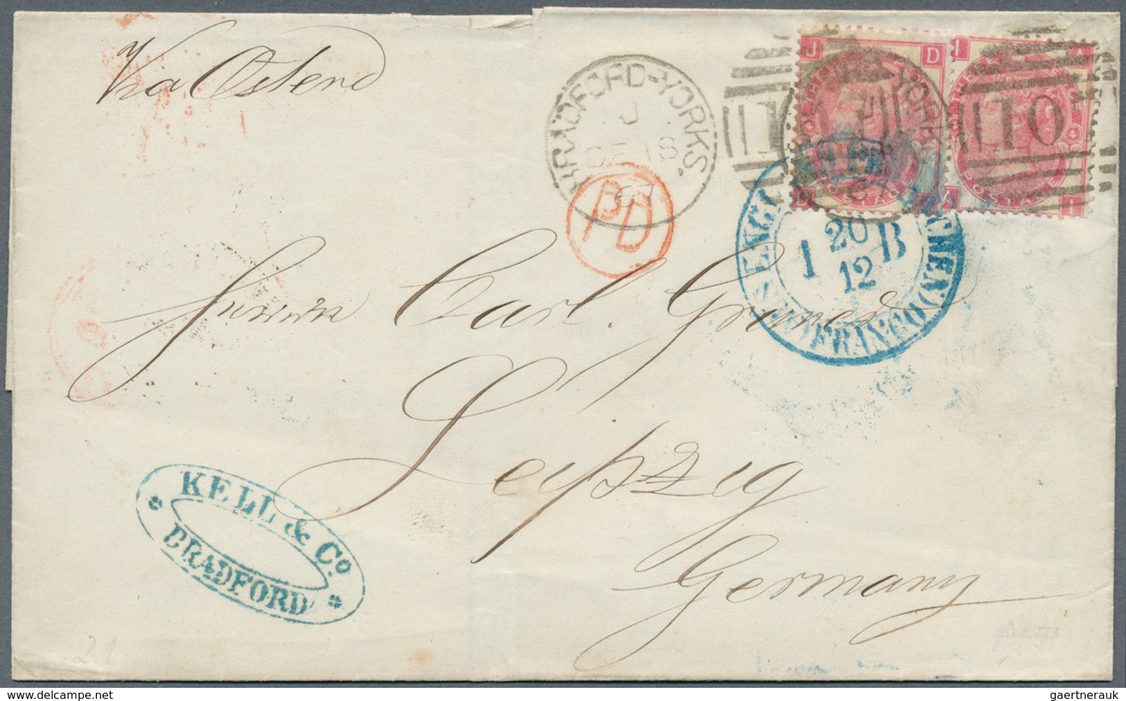 26655 Großbritannien: 1840/1960 (ca.), collection of apprx. 260 covers/cards/stationeries, from lettershee