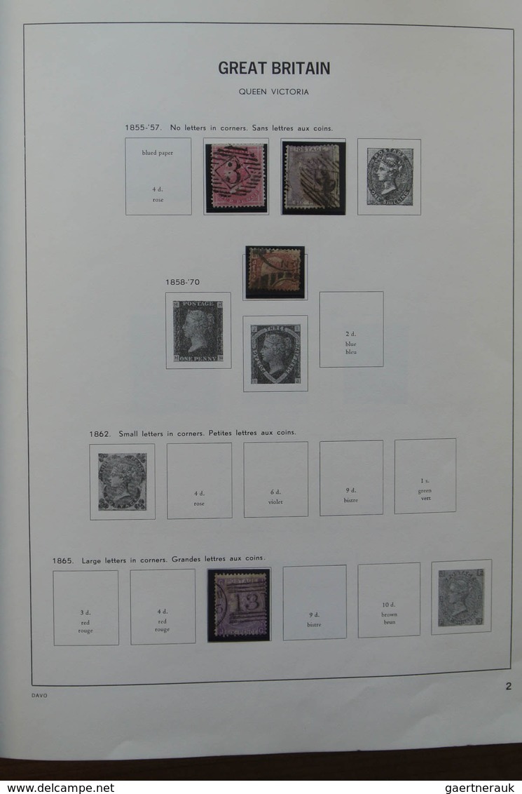 26660 Großbritannien: 1841-1983. Nicely Filled, MNH, Mint Hinged And Used Collection Great Britain 1841-19 - Autres & Non Classés