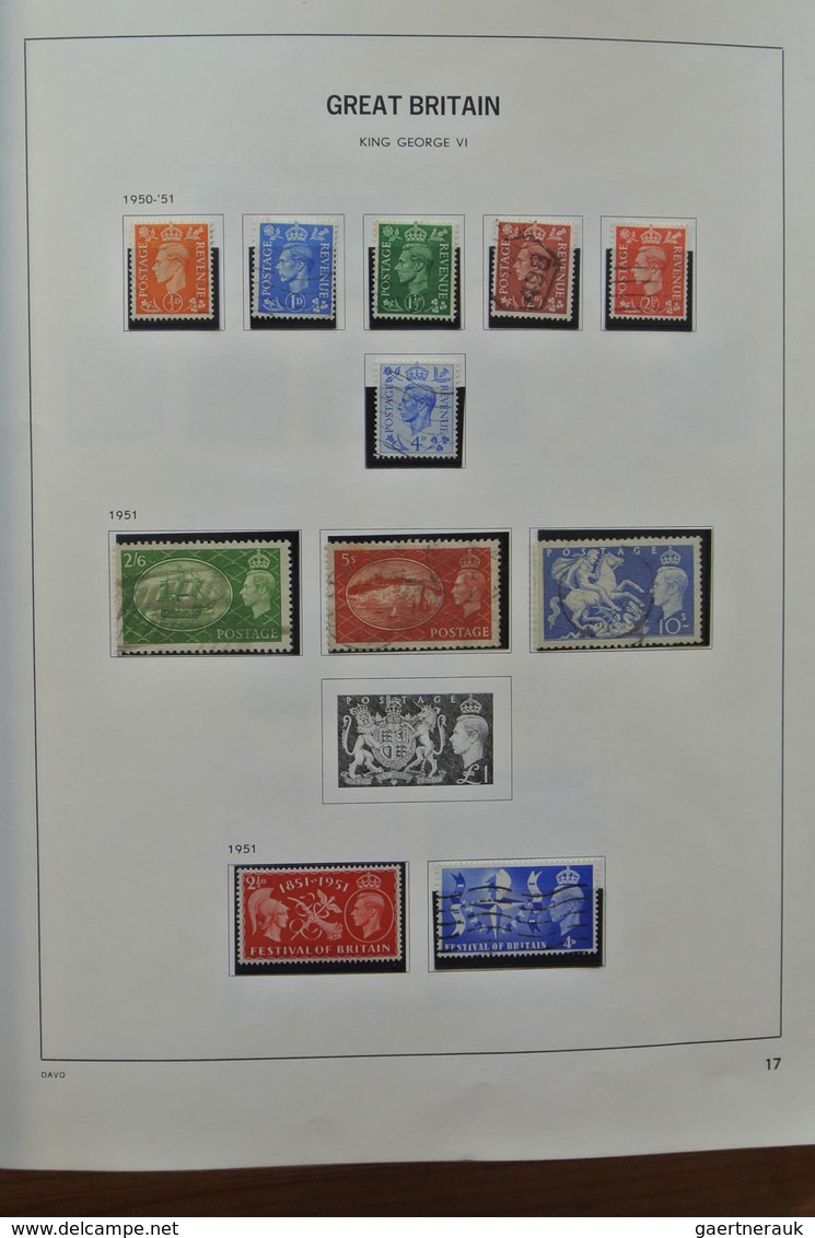 26660 Großbritannien: 1841-1983. Nicely filled, MNH, mint hinged and used collection Great Britain 1841-19