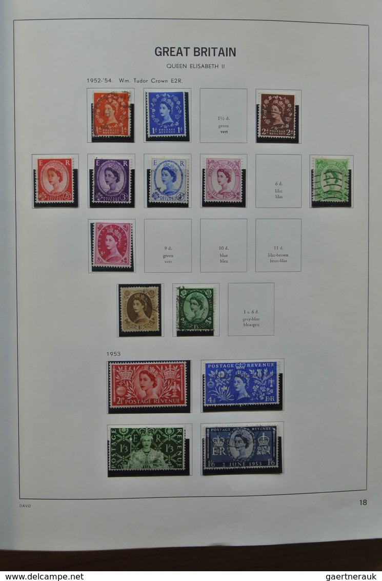 26660 Großbritannien: 1841-1983. Nicely filled, MNH, mint hinged and used collection Great Britain 1841-19