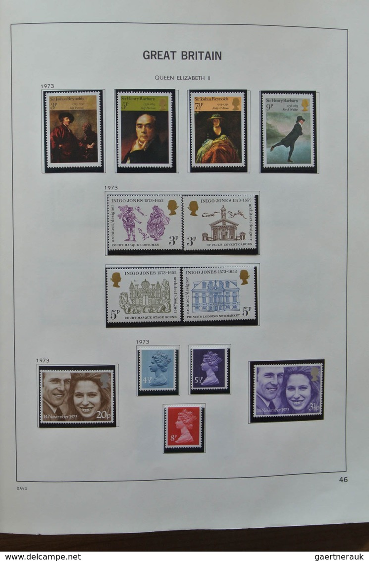 26660 Großbritannien: 1841-1983. Nicely filled, MNH, mint hinged and used collection Great Britain 1841-19